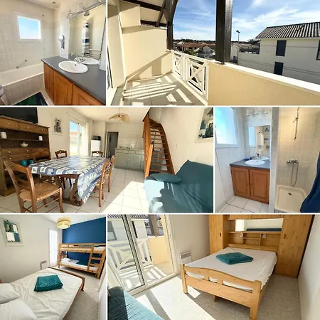 Douceur Oceane Terrasse & Balcon * Mimizan-Plage