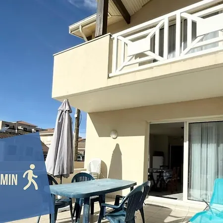 Douceur Oceane Terrasse & Balcon Mimizan-Plage