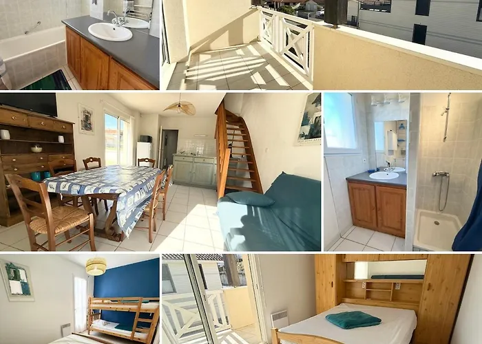 Douceur Oceane Terrasse & Balcon * Mimizan-Plage